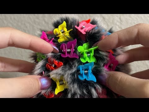 ASMR Picking Bugs Out of a Fluffy Mic for 20+ Minutes