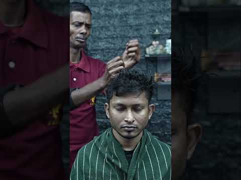 Old School Champi Massage Therapy | ASMR Ear Massage #shorts