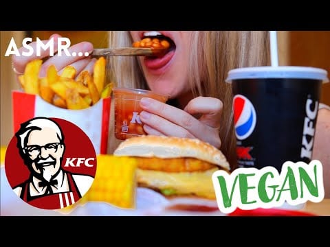 ASMR Eating KFC 식사