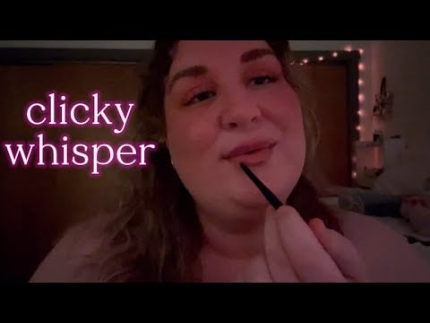 ASMR | “Lower Lash Line” & “I Like My Lips Lined” (Whispered Repetition)