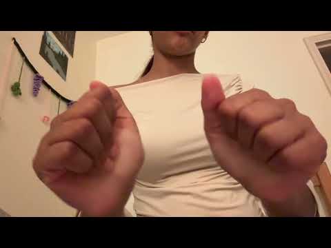 asmr rubbing my hands with lotion 🧴