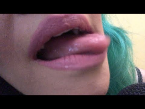 ASMR| Lens Licking (slow & fast aggressive licking)