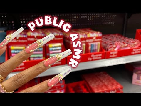 Public ASMR in Walmart (1 Hour) | Calm Tapping, Camera Scratches & Soft Whispers