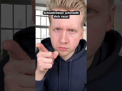 Schuldirektor schmeißt dich raus! #asmr
