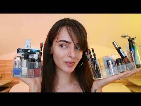 ASMR Makeup Collection 💋 Show & Tell (Soft Spoken)