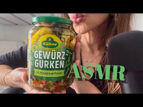 ASMR| Pickles Mukbang 🥒 ~ Crunchy Eating Sounds
