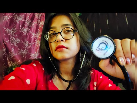 ASMR HINDI- MONTHLY HEALTH CHECKUP BY YOUR FAMILY DOCTOR Roleplay