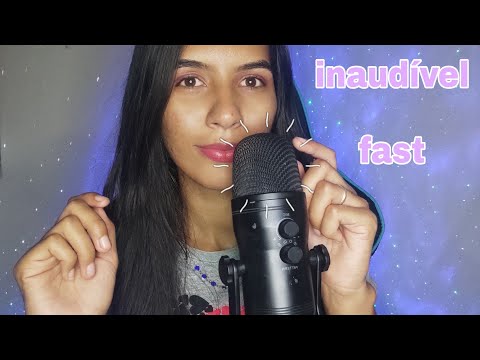 ASMR INAUDÍVEL FAST 100% SENSIBILIDADE MÁXIMA ⚡