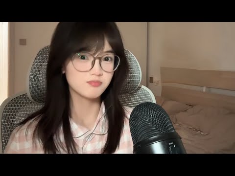 ASMR Whispering to help you sleep & Gentle whispers in your ear & soothing to sleep 😘