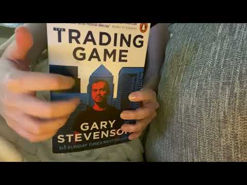 Gary Stevenson ASMR | Book Tapping | Soft Spoken | Whispers | Hand Movements | The Trading Game