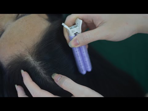 ASMR No Talking Scalp Scratch, Relaxing Hair Play, Hair Parting, Hair Rubbing For Anxiety Relief