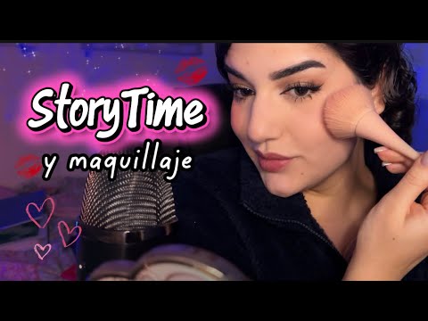 ASMR STORYTIME 🩷 Mientras Me Maquillo  