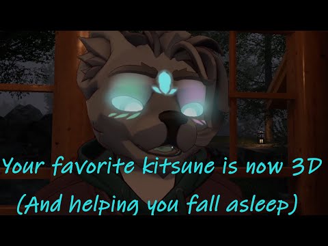 Cute fox helps you sleep [VRC Furry ASMR]