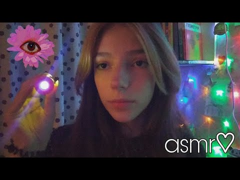 асмррр♡︎ следи за фонариком🔦// зарядка для глаз💓