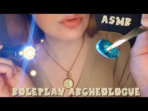 ASMR ROLEPLAY ARCHÉOLOGUE 📜 J’Inspecte une Momie… Toi 🫣💤