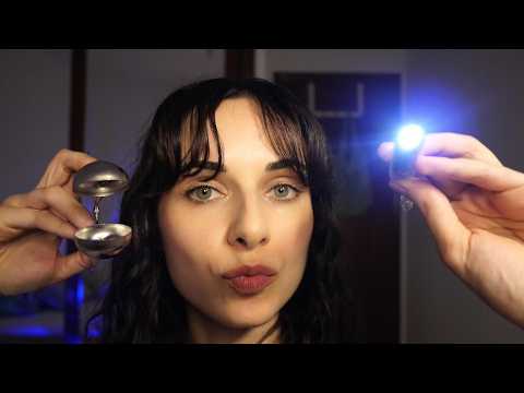 ASMR Unpredictable Cranial Nerve Exam 🧠✨