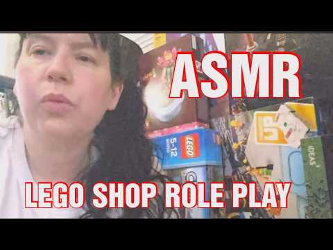 ASMR Lego Store RP   ( Show/ Tell , Tapping , Tracing )