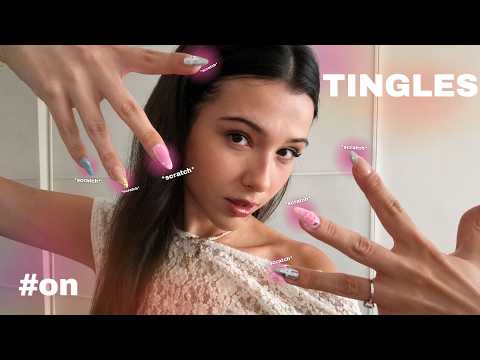 ASMR 💅🏻 INTENSE Mic Scratching (for your brain ;D) Dry/Wet Mouth Sounds & Hand MovementzzZ