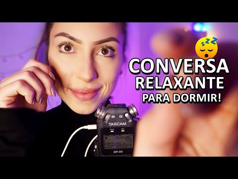 ASMR: SUSSURRANDO UMA CONVERSA PARA ACALMAR SEU CORAÇÃO E DESACELERAR SUA MENTE