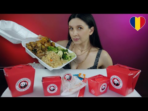 Mukbang American/Chinez *ASMR în Română
