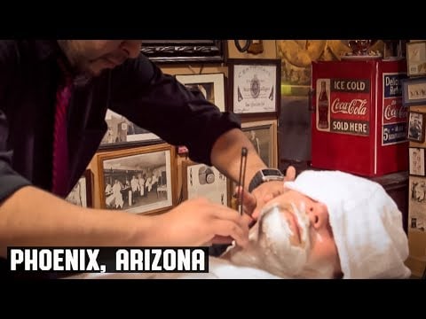 💈 Relaxing Traditional Wet Shave Experience | The House of Shave Barber Parlor, Phoenix Arizona