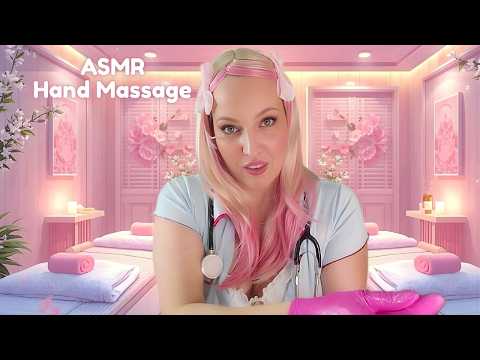 ASMR Anime Nurse Hand & Finger Exam 💉 Creamy Lotion Massage, Mic Pumping, Measuring, Soft Spoken