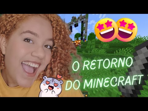 VOLTAMOS COM A SAGA DE MINECRAFT !! ASMR JOGANDO MINECRAFT | Episódio 6