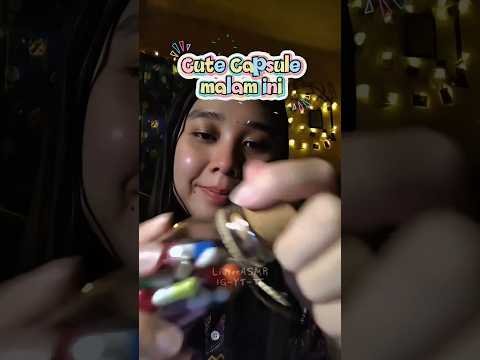 ASMR Cute Capsule 💊 for tonight 🌃🌙 Paper Crinkling 📄📃 #asmr #paper #papercrinkle