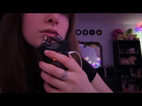 French Triggers Words Tascam ASMR | mouth sounds, repetition, whispering...
