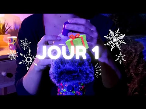 ASMR JEU CONCOURS CALENDRIER DE L'AVENT JOUR 1 🎁🥰