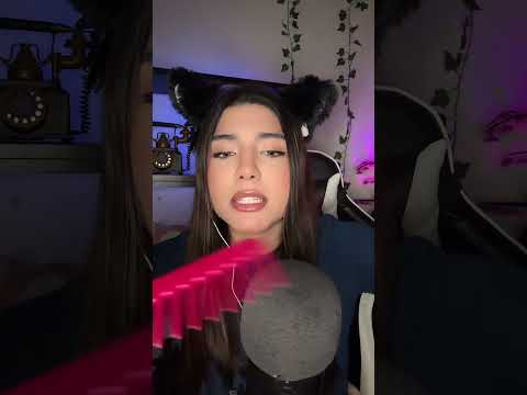 ASMR   Corte de cabello ⧸⧸ sígueme en YouTube para más contenido ⧸⧸ YT： Anny ASMR 🌸  #asmr #asmrsou