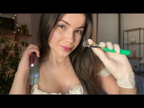 ASMR | Examinando você dos pés à cabeça🦵💪👃