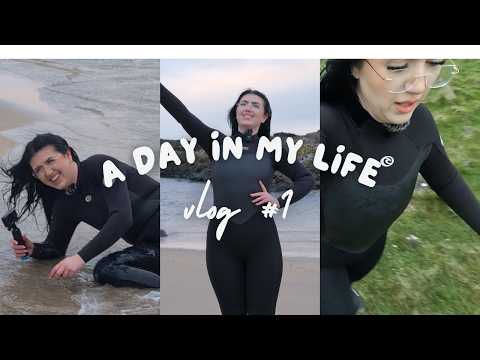 Testing out My New Wetsuit during a storm...