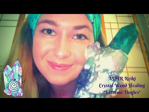 ASMR by P.A.R. ~ Reiki ASMR | Crystal Wand Healing | Hand Movements | Meditation | *EXTREME TINGLES*