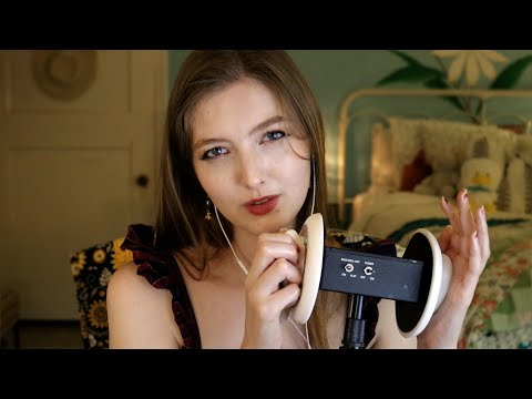 ASMR Gentle Oil Ear Massage & Breathing (No Talking)