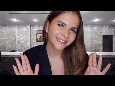 ASMR Sanftes Luxury Hotel Check-In Roleplay 💎 (german/deutsch)