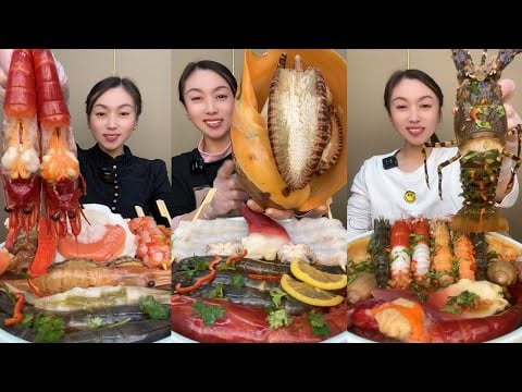 Giant Seafood Boil Challenge ASMR 🦞 | 거대한 해산물 찜 챌린지 ASMR | 巨大シーフードボイルチャレンジ ASMR | 超级海鲜煮挑战 ASMR