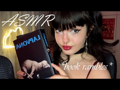 📚 Book ASMR | Whispering, Tapping, Book Gripping, Rambling & Reading, Crinkles. Light Mouth Sounds🧾