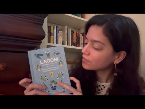 asmr • soft librarian checks out some books for you