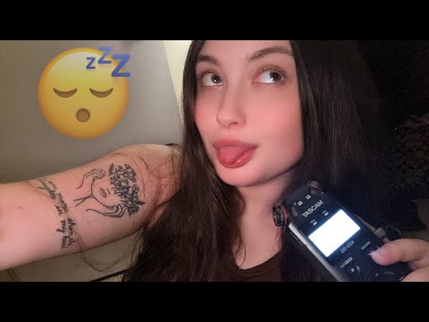 ASMR Tascam Stuttering, Pitch Changing, Humming, Breathy Whispers, Hand Movements + more 