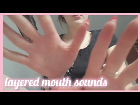 10 mins of pure layered mouth sounds w/ hand movements 🫶💋