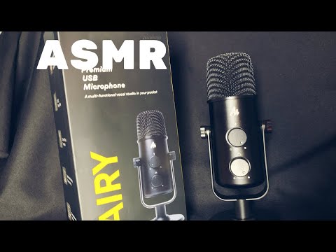 ASMR GATILHOS NO MICROFONE NOVO - Maono Fairy