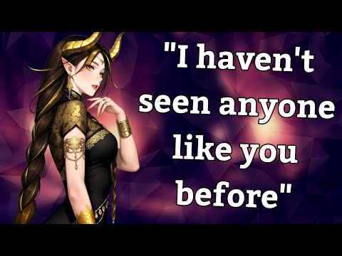 {Asmr} Dragon queen corners you in her lair [compliments] [interrogating] [tsundere va] 