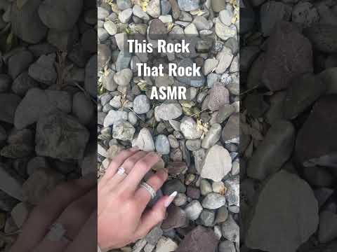 ASMR Tingles From ROCKS 🪨 ODDLY SATISFYING “This Rock, That Rock” #asmr