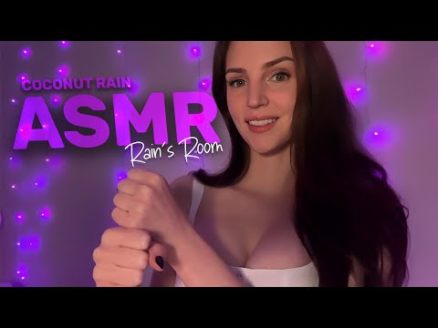 ASMR Coconut Rain 🥥🌧️ | Rain's Room