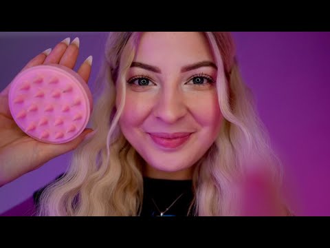 ASMR aber du liegst auf meinem Bett & ich mache dich SOFORT MÜDE! ✨ (Trigger Directly On Your Face)