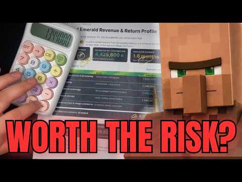 Minecraft ASMR: Villager Reviews YOUR Emerald Investment