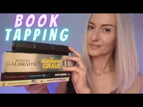 ASMR | Book tapping and page flipping (rambles)