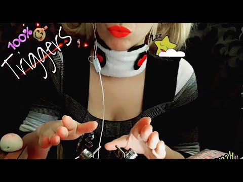 Türkçe asmr / %💯 TRÏGGERS ✨ relax ✨ No Talking ✨ uykuya yardımcı sesler