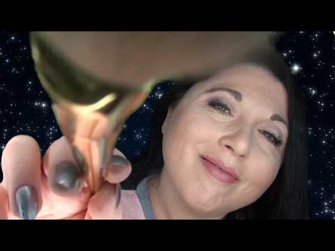 ASMR Face Brushing, Sleep Triggers, Soft Whispering, Gentle Mouth Sounds, Relaxing Words